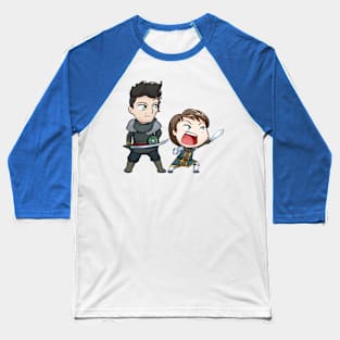 Father and Son Adventure Baseball T-Shirt